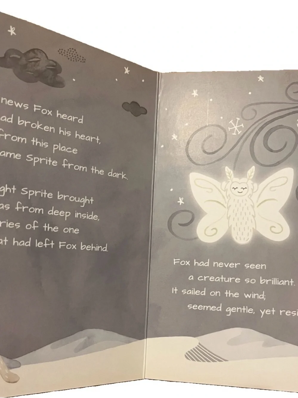 Slumberkins Presents Sprite Board Book Kelly Oriard Grief Loss Support Kids